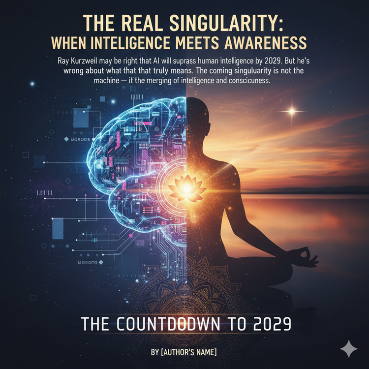 The Real Singularity: When Intelligence Meets Awareness