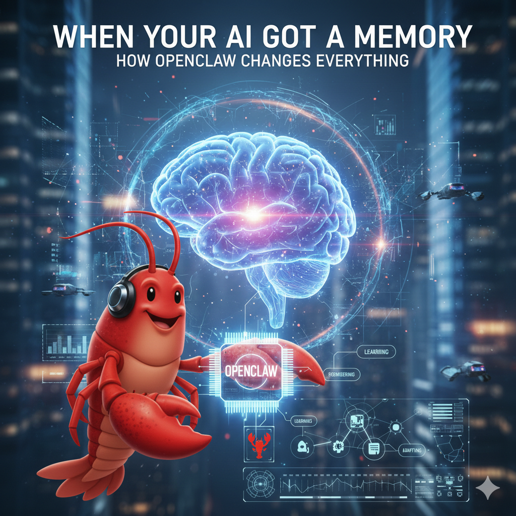 When Your AI Got a Memory: How OpenClaw Changes Everything